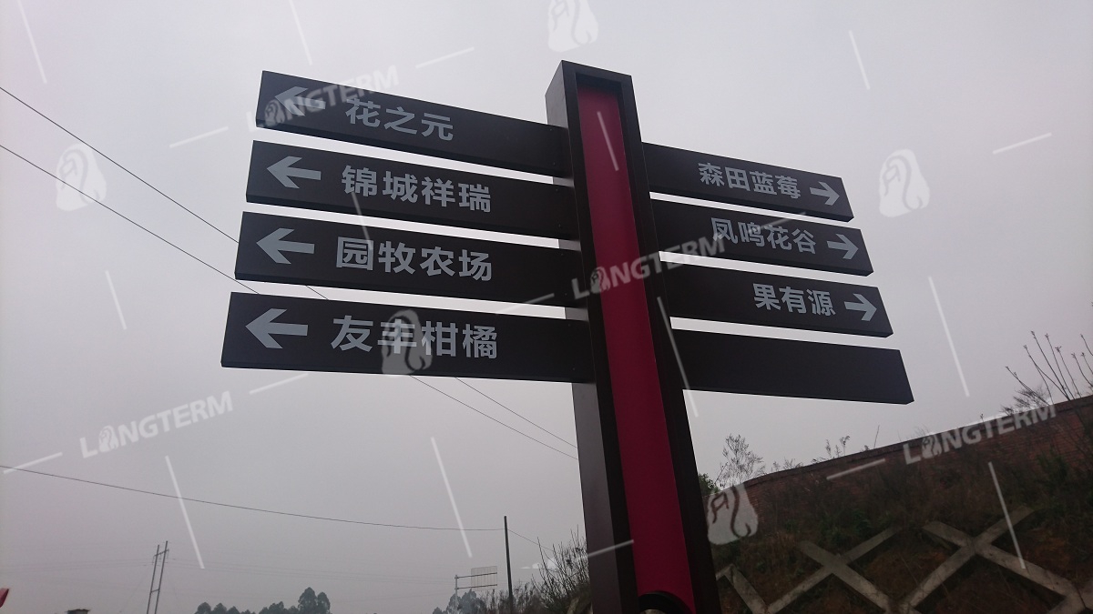 彭山岷江现代农业园导视