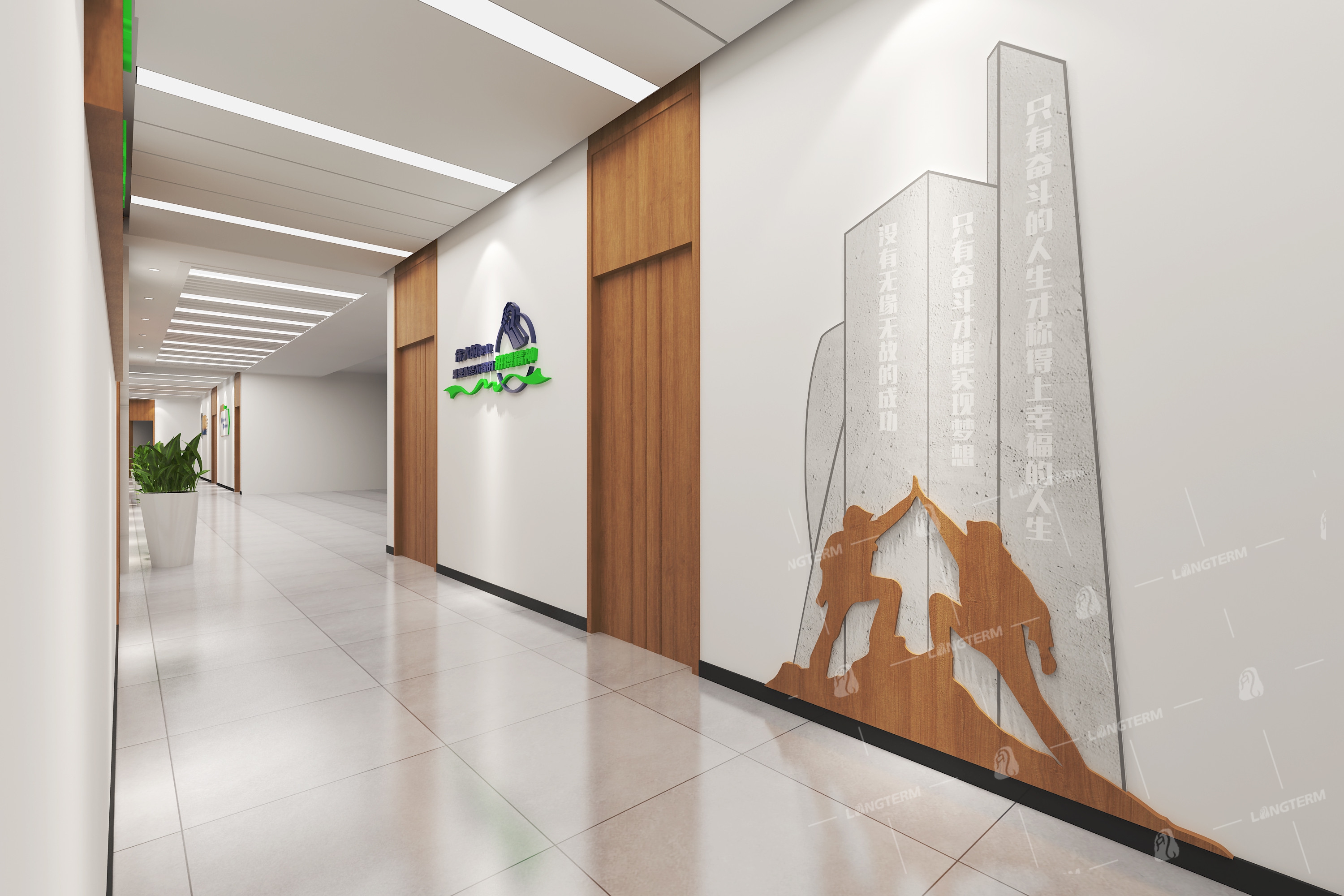 成都郫都区某建材公司展厅设计方案